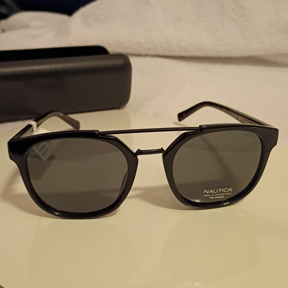 Nautica Black Sunglasses for Men